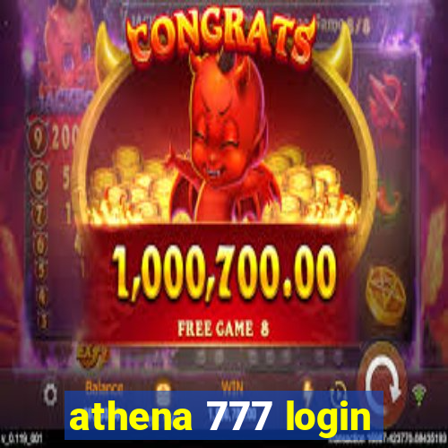 athena 777 login